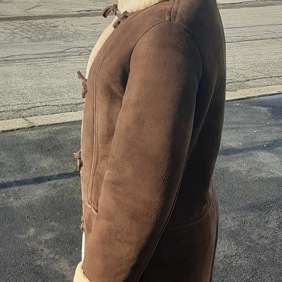 Beautiful Vintage Shearling Sheepskin- 100% Real/High Quality-Women's Size S - Picture 3 of 10